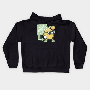 Lemon Cool: Easy Peasy Style with a Citrus Twist! Kids Hoodie